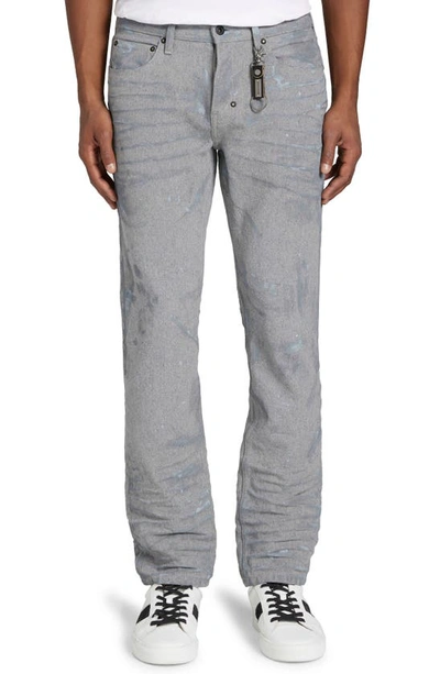 Shop Prps Admin Straight Leg Jeans In Grey