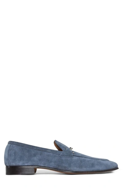Donald Pliner Horsebit Loafer In Denim