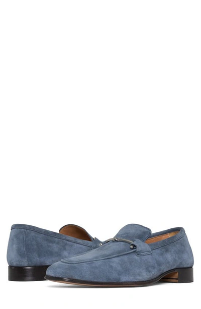 Donald Pliner Horsebit Loafer In Denim