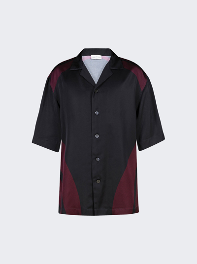 Shop Dries Van Noten Cassi Short Sleeve Shirt In Black