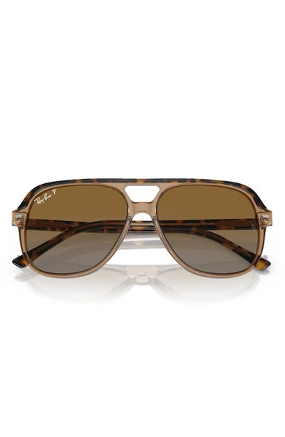Ray Ban Ray-ban Kids' Bill Junior 52mm Gradient Square Sunglasses In Brown Grad