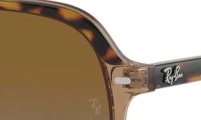 Ray Ban Ray-ban Kids' Bill Junior 52mm Gradient Square Sunglasses In Brown Grad