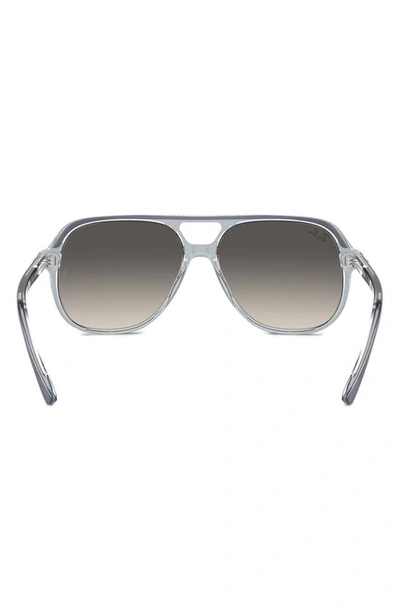 Ray Ban Junior Bill 52mm Gradient Square Sunglasses In Grey Flash