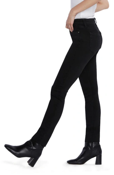 Shop Hint Of Blu Vera Skinny Jeans In Black
