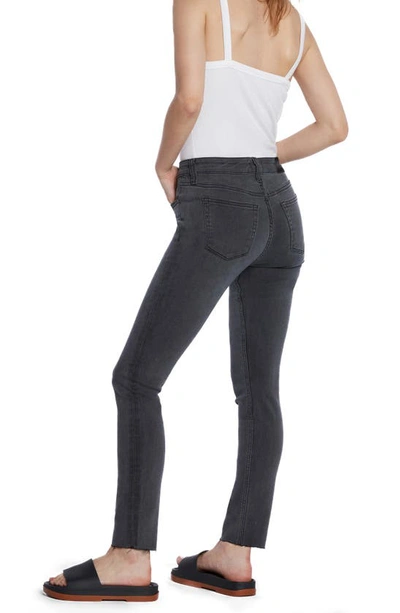 Shop Hint Of Blu Vera Skinny Jeans In Grey