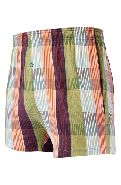 Shop Stance Butter Blend Boxers In Green Multi