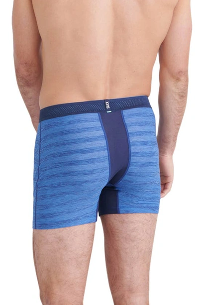 Shop Saxx Droptemp™ Cooling Mesh Relaxed Fit Boxer Briefs In Granada Sky Heather