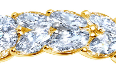 Crislu Marquis Cubic Zirconia Eternity Ring