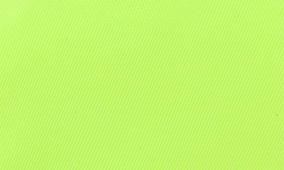 Bloc Bags Mini Lightening Bolt Cosmetics Bag In Neon Yellow