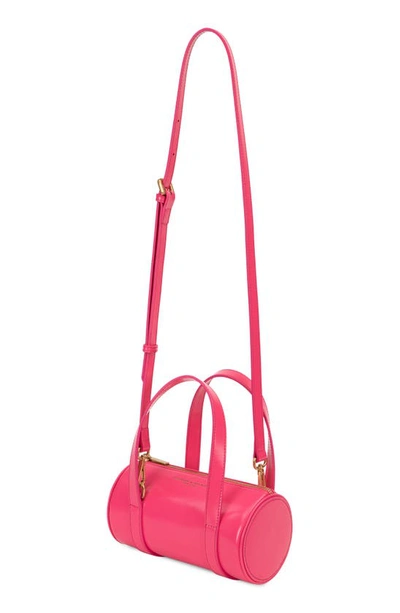 Shop Brandon Blackwood Mini Leather Duffle Bag In Pink