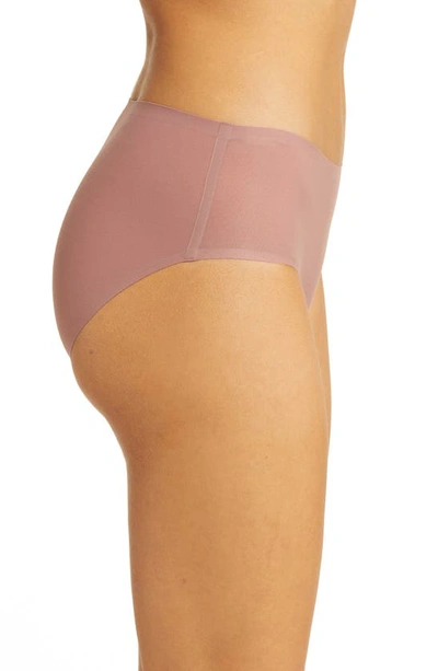 Shop Chantelle Lingerie Soft Stretch Seamless Hipster Panties In Henne