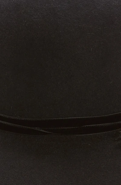 Shop Takahiromiyashita The Soloist Rabbit Hair Felt Bowler Hat In Black