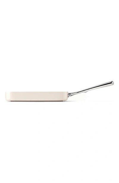 Caraway Non-stick Ceramic-coated 11" Square Grill Pan In Cream