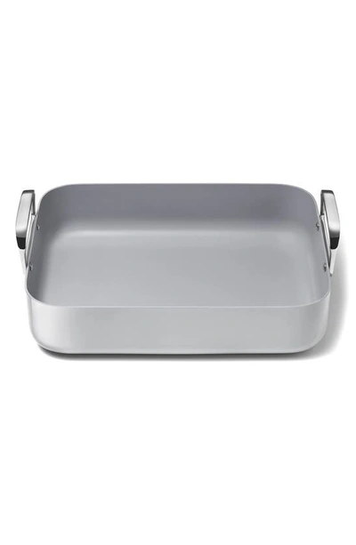 Shop Caraway Ceramic Nonstick Roasting Pan & Wire Rack In Gray