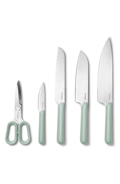 Shop Caraway 14-piece Knife & Utensils Prep Set In Mist