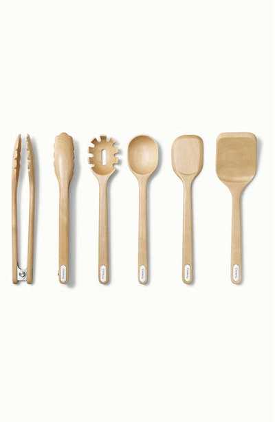 Shop Caraway 14-piece Knife & Utensils Prep Set In Cream