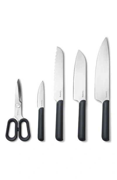 Shop Caraway 14-piece Knife & Utensils Prep Set In Charcoal