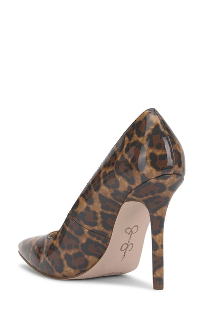 Shop Jessica Simpson Levila Pointed Toe Pump In Natural