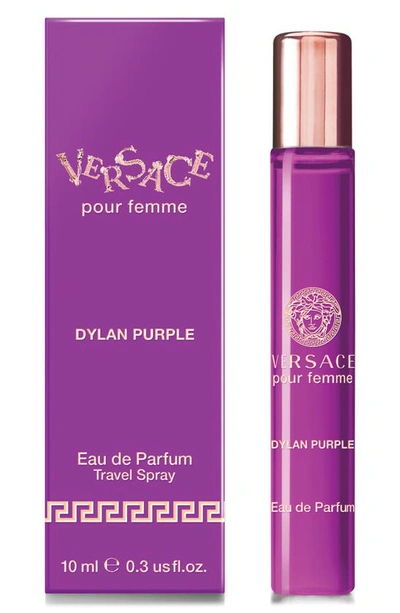 Shop Versace Dylan Purple Eau De Parfum Travel Spray