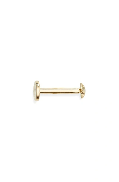 Monica Vinader Star Single Stud Earring In Gold
