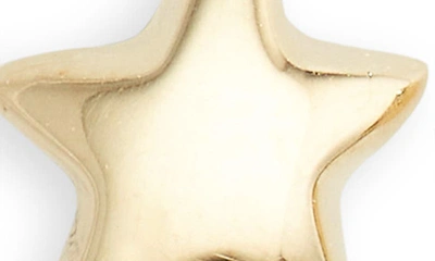 Monica Vinader Star Single Stud Earring In Gold