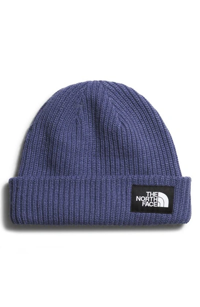 Shop The North Face Salty Dog Beanie In Cave Blue