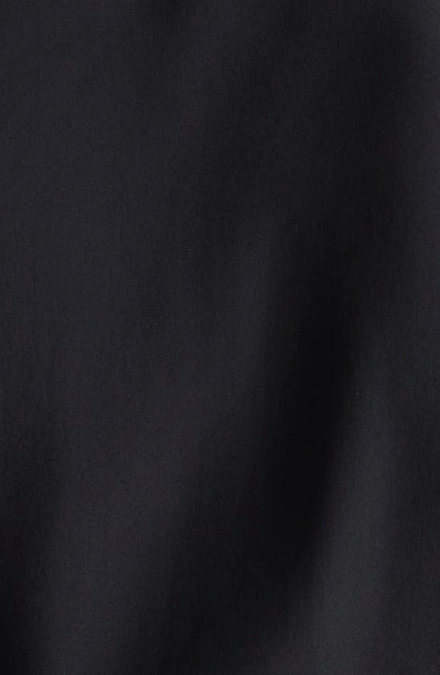Shop Cinq À Sept Roxie Lace Silk Shirt In Black/ Ivory