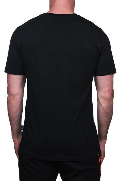 Shop Maceoo Skull Disco Graphic Crew T-shirt In Black