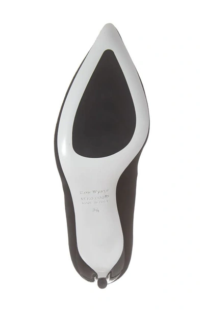 Ron White Cindy Pointed Toe Pump In Onyx Suede