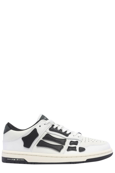 Shop Amiri Skel Patch Low In White