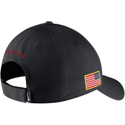 Shop Nike Black Usc Trojans Military Pack Camo Legacy91 Adjustable Hat