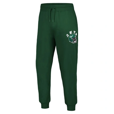 G-iii Sports By Carl Banks Green New York Jets Jogger Pants In Green