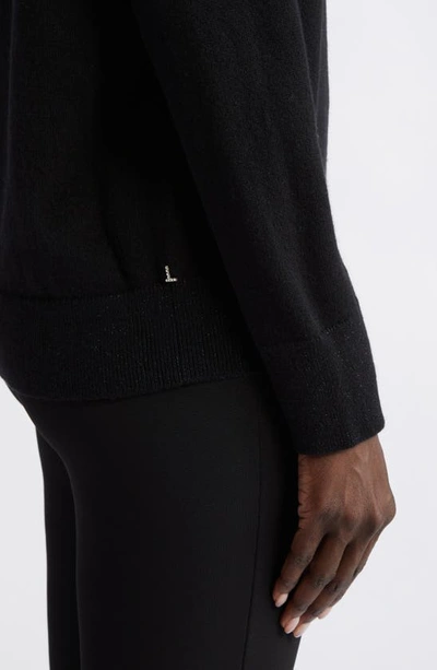 Lafayette 148 Cashmere Turtleneck Sweater In Black
