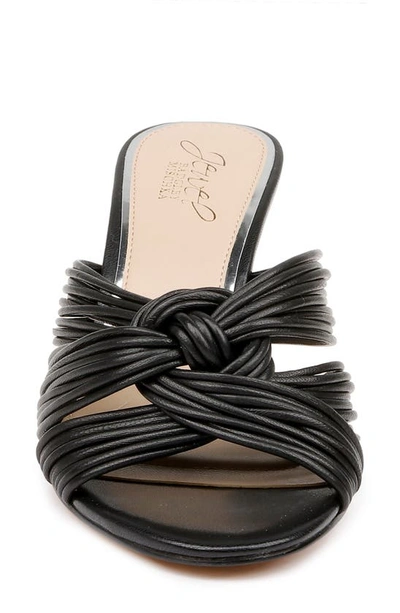 Shop Jewel Badgley Mischka Mia Slide Sandal In Black