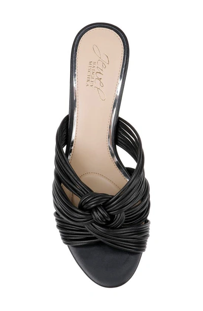 Shop Jewel Badgley Mischka Mia Slide Sandal In Black