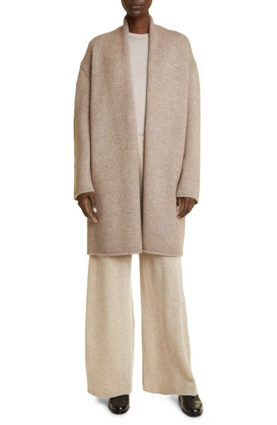 Shop The Row Eloisa Relaxed Fit Cashmere Pants In Silk Paper