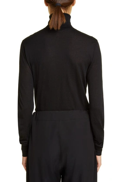 Shop The Row Eva Cashmere Turtleneck Sweater In Black