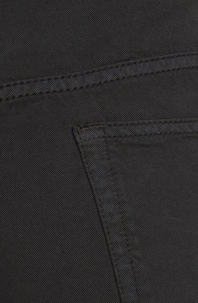 Shop The Row Borjis Straight Leg Cotton & Linen Jeans In Black