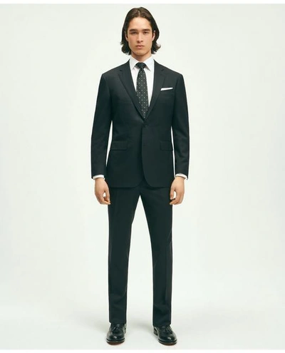 Brooks Brothers Slim Fit Wool 1818 Suit In Black