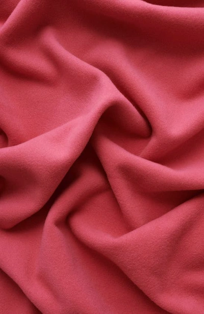 Shop Magniberg Gala Swarovski® Crystal Embellished Virgin Wool Throw Blanket In Gala Pink