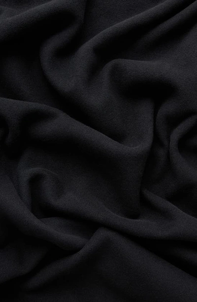 Shop Magniberg Gala Swarovski® Crystal Embellished Virgin Wool Throw Blanket In Gala Black