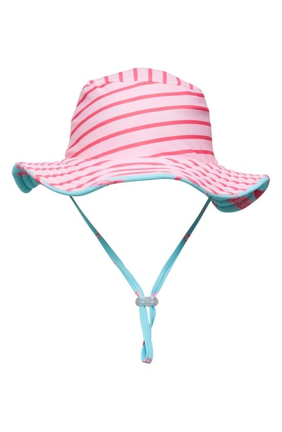 Snapper Rock Kids' Lighthouse Island Reversible Bucket Hat In Blue