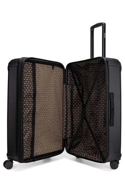 Shop Badgley Mischka Evalyn Hardshell 3-piece Luggage Set In Black