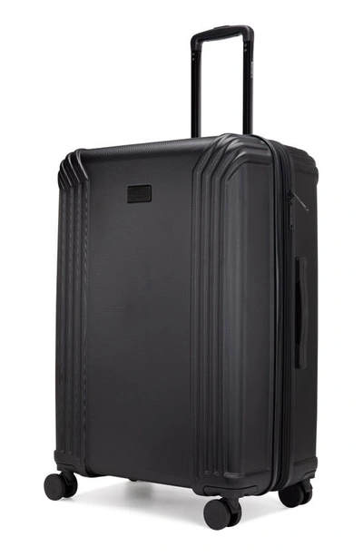 Shop Badgley Mischka Evalyn Hardshell 3-piece Luggage Set In Black