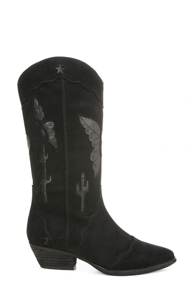 Shop Zodiac Maye Desert Western Boot In Black