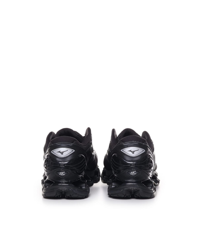 Shop Mizuno Wve Prophecy Ls Sneakers In Black
