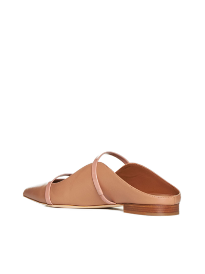 Shop Malone Souliers Flat Shoes In Nude/blush