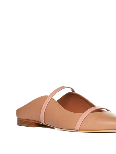 Shop Malone Souliers Flat Shoes In Nude/blush