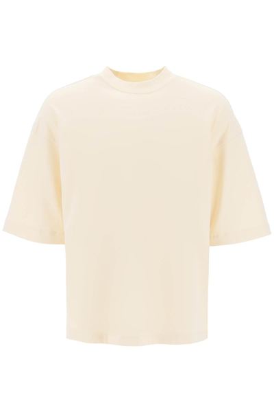 Shop Fear Of God The Lounge T-shirt Men In Cream