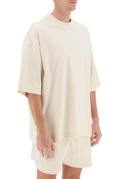 Shop Fear Of God The Lounge T-shirt Men In Cream